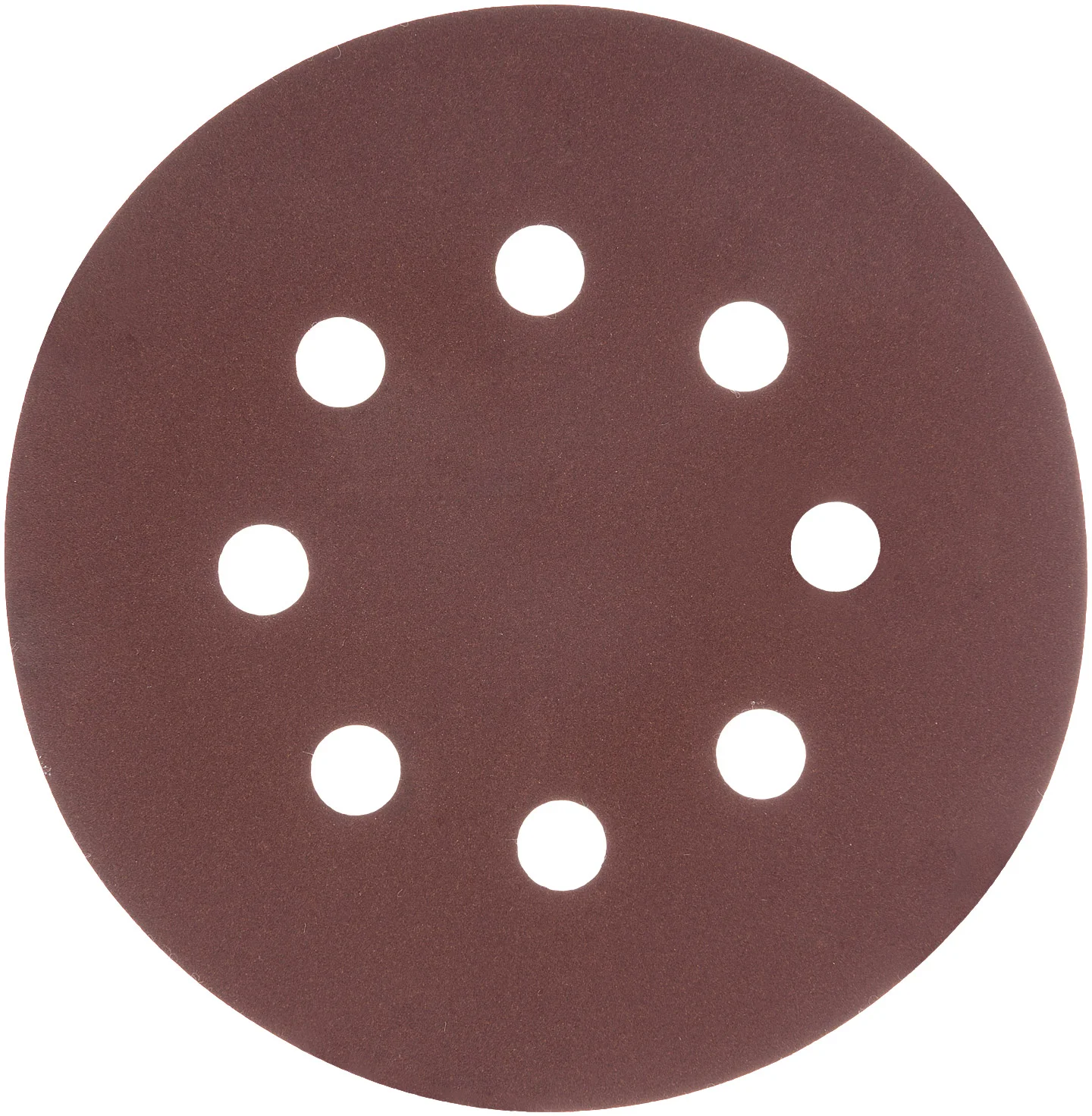 Круг абразивный перфорированный на ворсовой подложке под "липучку" P 280, Ø125 мм, 5 шт. уп., Matrix