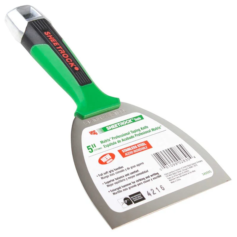 Шпатель SHEETROCK 12,7 см (5"), нержавеющая сталь, Matrix