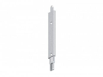 Шпингалет верхний MAXBAR для замков Compact 855GL/856/859, U24х6, оцинк., 150 мм