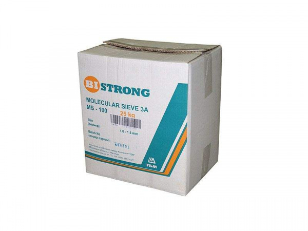 Сито молекулярное Bistrong MS-100 3A 25кг 1,0-1,5 мм