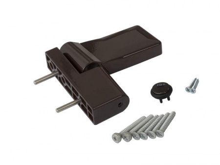 Петля дверная ELEMENTIS серия IQ-Plus 19-22 мм, Коричневый RAL8019