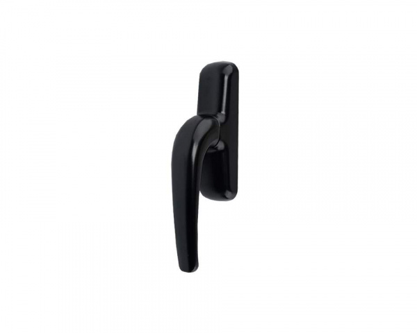 Ручка оконная COMFORT двухзахватная, черн. RAL9005 матов.