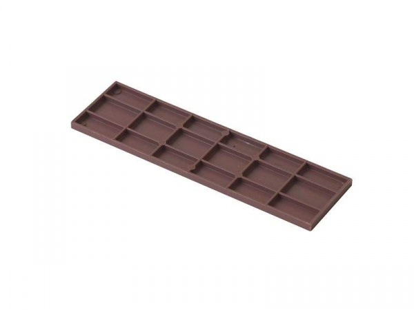 Пластина рихтовочная Bistrong 100x28x3 красная