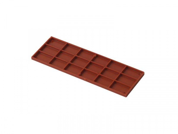 Пластина рихтовочная Bistrong 100x34x3 красная
