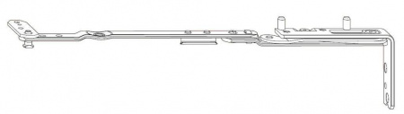 Ножницы на раме лев. 250 №207 Thyssen, Deceuninck Designo II NT
