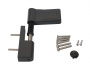 Петля дверная ELEMENTIS серия IQ-Plus 16-19 мм, Антрацит RAL7016