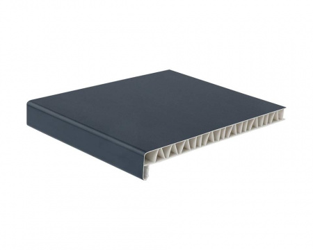 Подоконник пластиковый BAUSET МПР-40 /250/ антрацит /6,0м/