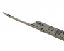 Замок многозапорный  G-TS MM с ригелем с 2 iS цапфами E92 PZ DM35 Цвет: серебро L=1.347 фикс.
