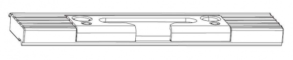 Планка ответная Patio FOLD ALU