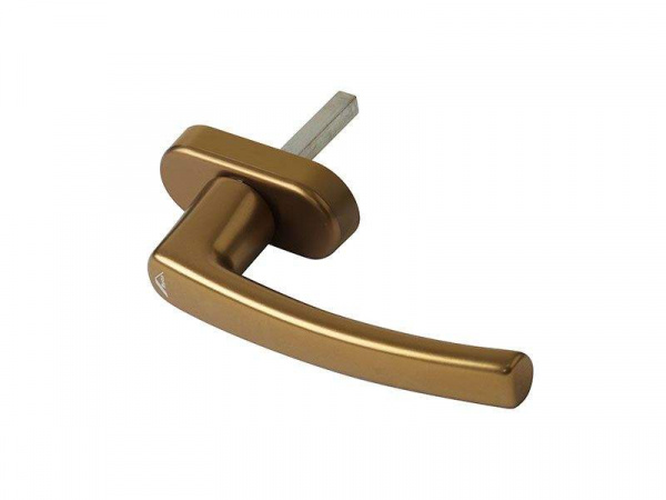 Ручка Rotoline 43 мм бронза/бронза (с логотипом Roto)