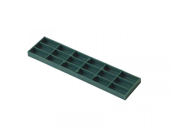Пластина рихтовочная Bistrong 100x12x5 зеленая