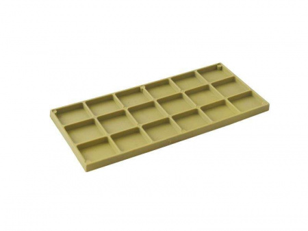 Пластина рихтовочная Bistrong 100x44x4 желтая