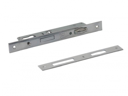 Замок ELEMENTIS с роликом для алюминиевых дверей, ПЦ30*30 с накладкой, 1155/F23/20