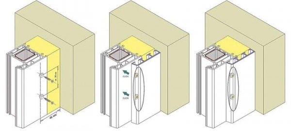 Наличник Exter 38х10мм темный дуб (Renolit 2052-089) 6,0 м