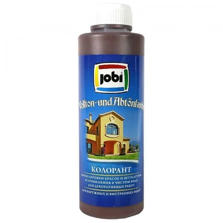 Пигмент Jobi PT, красный с низкой концентрацией, 1 л
