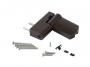 Петля дверная Maxbar PS 23 (20-23.5/85-31) RAL 8077 E, Коричневый