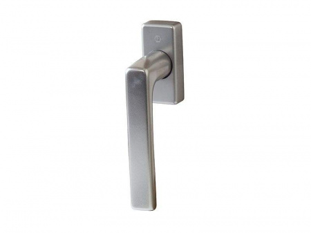 Ручка оконная HOPPE Dallas Secustic алюминиевая, штифт variofit 32-52 мм (F9) титан, 90° , 2 винта М5х55/60