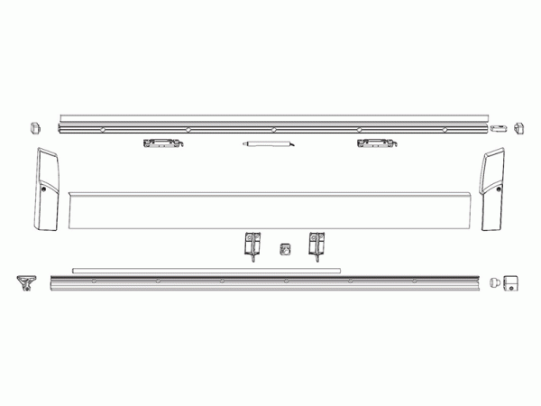 Шины SKB-S/SE/Z 1051-1250, комплект белый