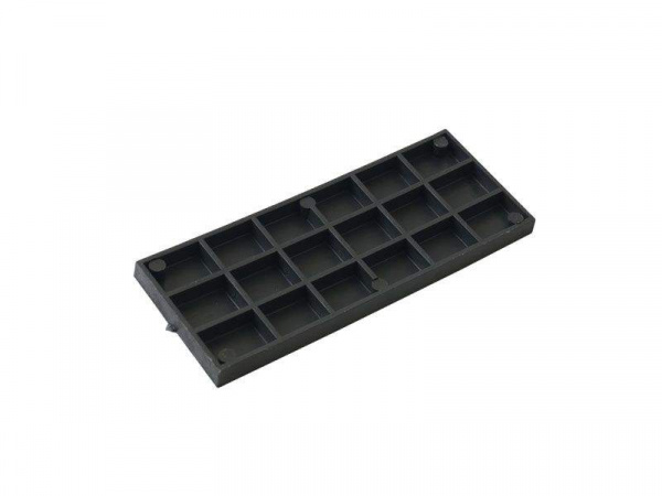 Пластина рихтовочная Bistrong 100x40x6 черная