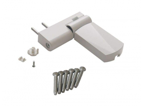 Петля дверная Maxbar PS 27 (14-17,5/105-42) RAL 9016 E, Белый