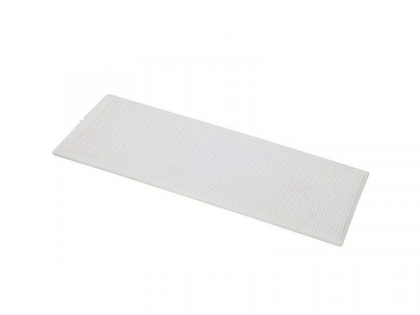 Пластина рихтовочная Bistrong 100x40x1 белая