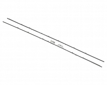 Комплект механизмов SKB-Z с 2 iS цапфами Р-р 7 GM 950 FFH 2.101-2.300 DM 35 PZ серебренный