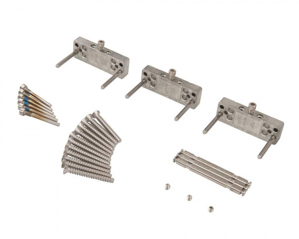 Крепеж петли створки Patio FOLD Alu (3 штуки), штифт 40 мм, 765866