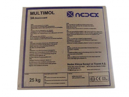 Сито молекулярное MULTIMOL 25кг 1,4-2,0мм