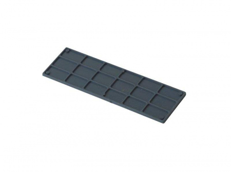 Пластина рихтовочная Bistrong 100x32x2 синяя