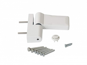 Петля дверная ELEMENTIS серия IQ-Plus 19-22 мм, Белый RAL9016