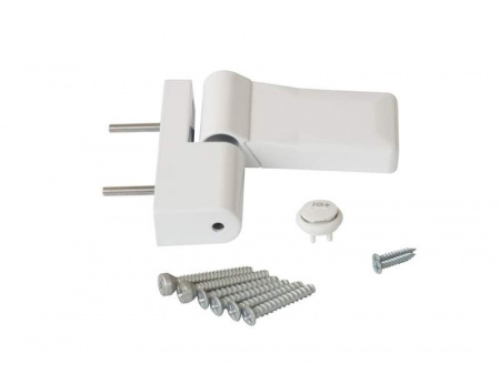Петля дверная ELEMENTIS серия IQ-Plus 19-22 мм, Белый RAL9016