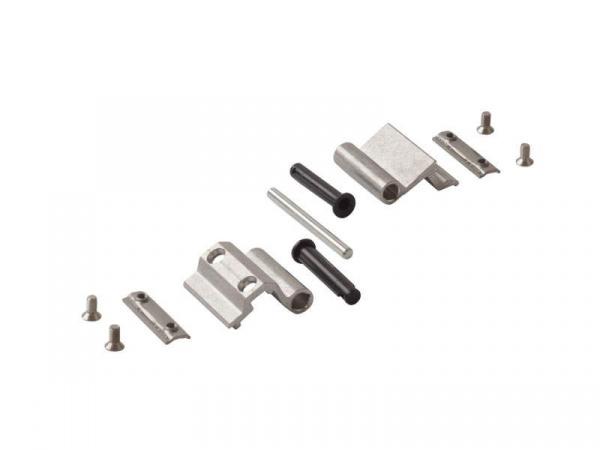 Петля поворотная оконная, Проведал, регулируемая +-1,2 mm, неокрашенная