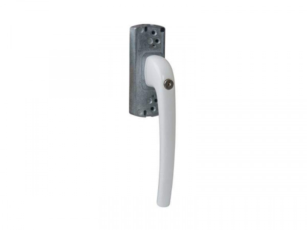 Ручка с ключом GS1000-HD, левая, белый RAL9010, 09739410N