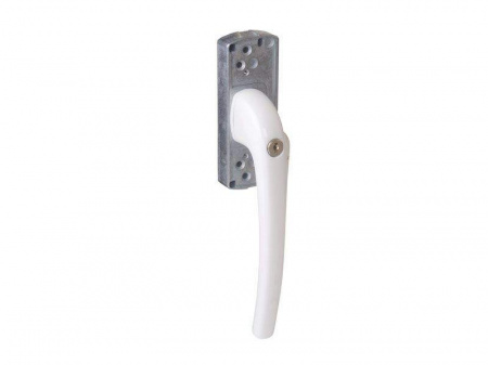 Ручка с ключом GS1000-HD, правая, белый RAL9010, 09738410N