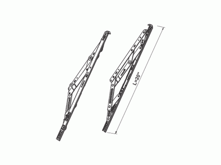 Ножницы фасадные 28" (пара)