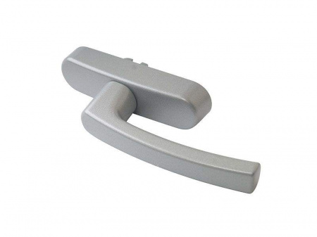 Ручка для алюм. окон Rotoline, с лого., серебр. RAL9006