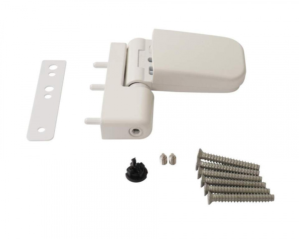 Петля дверная Maxbar 105NN, 16,5-19 мм, Белый RAL9016