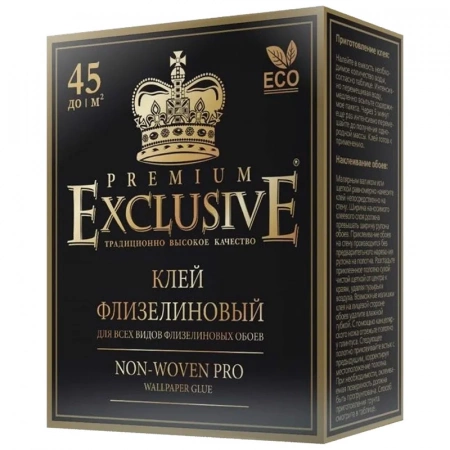 Клей для обоев EXCLUSIVE Флизелиновый Pro, 250 г