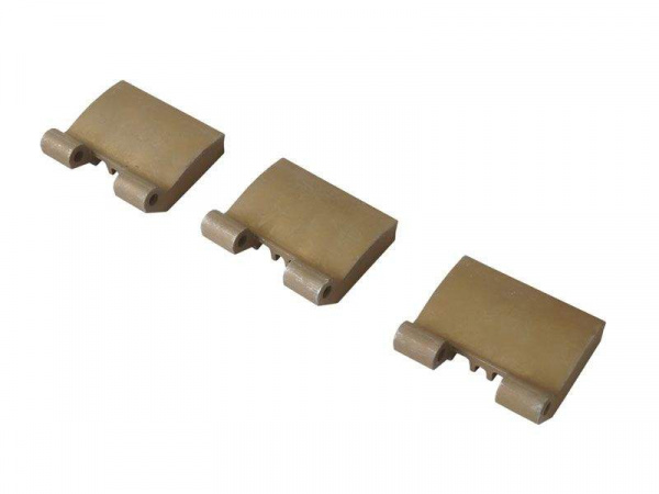 Петля на створке 40мм Patio FOLD Alu /3 шт./ неокрашенный