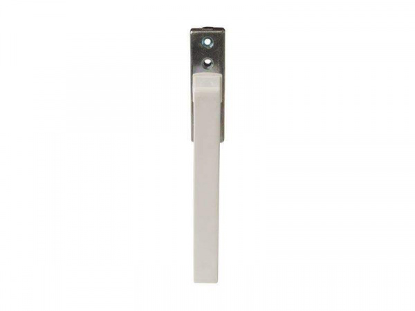Ручка KORA 175 с четырёхгранным штифтом 7 мм, 90 градусов, белая RAL9010, 02466410