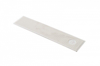 Пластина рихтовочная Bistrong 100x22x1 белая