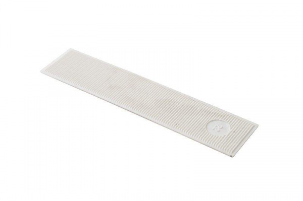 Пластина рихтовочная Bistrong 100x22x1 белая