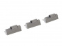 Петля на створке 20мм Patio FOLD Alu /3 шт./ серебро