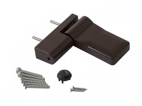 Петля дверная ELEMENTIS серия IQ-Plus 16-19 мм, Коричневый RAL8019