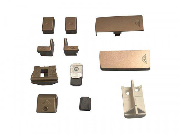 Комплект шин Patio Alversa, ПВХ/дерево, 901-1050 мм средняя бронза, R053