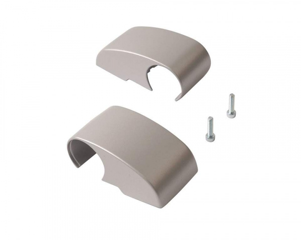 Комплект крышек для DOMINA HP COVER (2 шт.), межосевое 92 мм, серебро, 06128376N