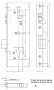 Замок с роликом, 51/PZ/F24/30, 3317643