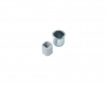 Деталь под ригель врезная DZM 8028-4V/31