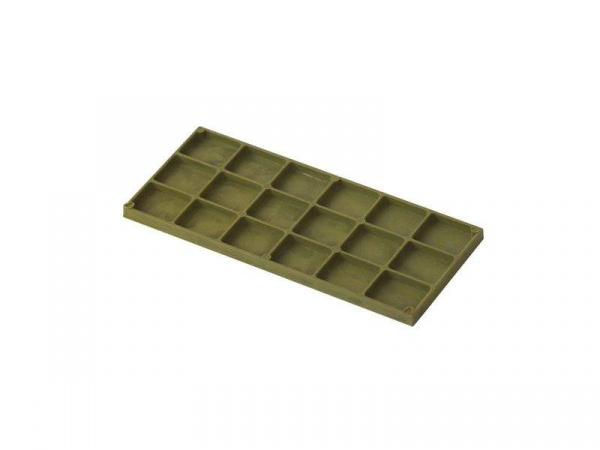 Пластина рихтовочная Bistrong 100x42x5 зеленая