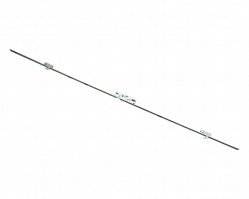 Замок многозапорный MAXBAR Compact, 2 доп. крюка №859 (от ручки, разд. штифт), 35-92-8 PZ, оцинк. U24-2170